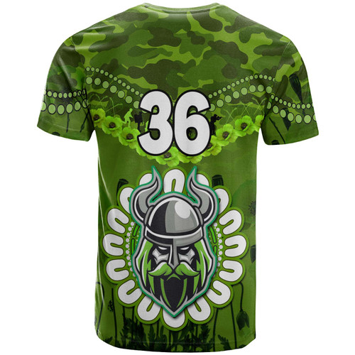 Canberra Raiders Anzac Custom T-shirt - Canberra Raiders Anzac With Poppies Soldiers T-shirt Canberra Raiders Anzac Custom T-shirt - Canberra Raiders Anzac With Poppies Soldiers T-shirt