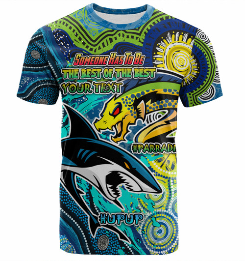Parramatta Eels Vs Sharkies Custom T-shirt - The Best of The Best T-shirt