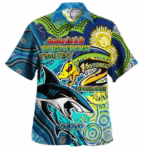 Australia Parramatta Vs Cronulla Custom Hawaiian Shirt- The Best of The Best Hoodie