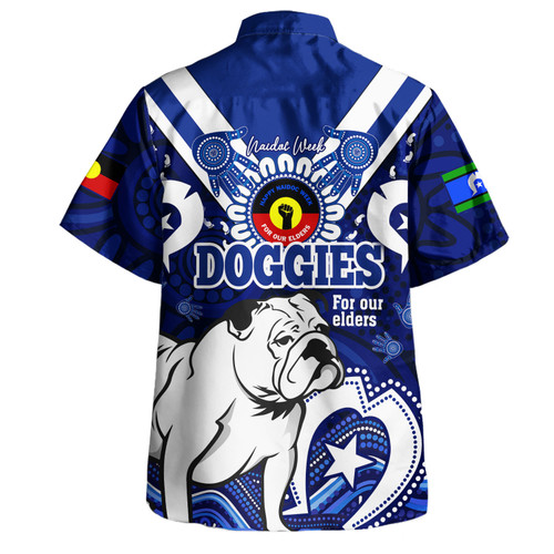Australia  Naidoc Week Custom Hawaiian Shirt - For Our Elders Doggies Aboriginal Inspired
