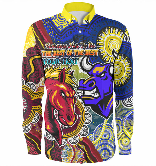 Brisbane Broncos Vs North Queensland Cowboys Custom Long Sleeve Shirt - The Best of The Best Shirt Brisbane Broncos Vs North Queensland Cowboys Custom Long Sleeve Shirt - The Best of The Best Shirt