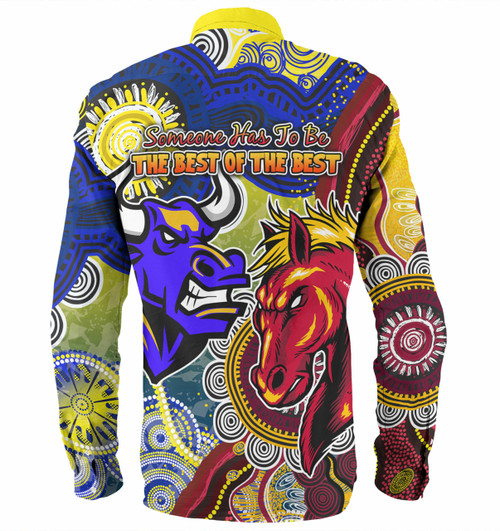 Brisbane Broncos Vs North Queensland Cowboys Custom Long Sleeve Shirt - The Best of The Best Shirt Brisbane Broncos Vs North Queensland Cowboys Custom Long Sleeve Shirt - The Best of The Best Shirt