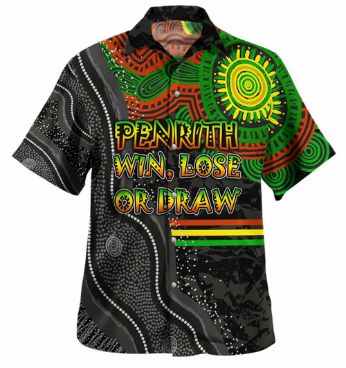 Penrith Panthers Custom Hawaiian Shirt - Win, Lose or Draw Shirt