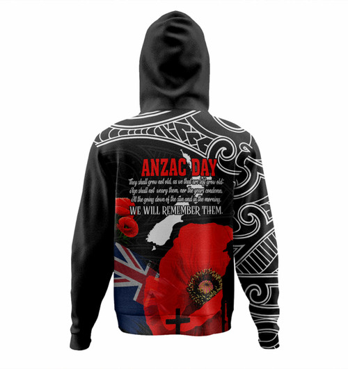 New Zealand Warriors Anzac Day Custom Hoodie - Maori New Zealand Warriors Anzac Day Poppies Hoodie New Zealand Warriors Anzac Day Custom Hoodie - Maori New Zealand Warriors Anzac Day Poppies Hoodie