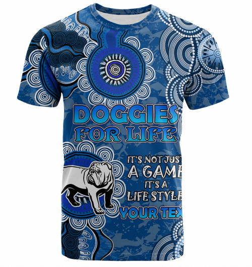 Canterbury-Bankstown Bulldogs Custom T-Shirt - I'm Witth the Doggies this year T-Shirt Canterbury-Bankstown Bulldogs Custom T-Shirt - I'm Witth the Doggies this year T-Shirt