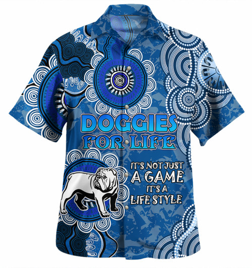 Canterbury-Bankstown Bulldogs Custom Hawaiian Shirt - I'm Witth the Doggies this year Shirt