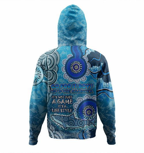 Cronulla-Sutherland Sharks Custom Hoodie - Sharkies for Life Hoodie Cronulla-Sutherland Sharks Custom Hoodie - Sharkies for Life Hoodie