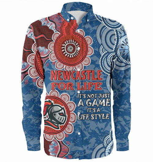 Newcastle Knights Custom Long Sleeve Shirt - Bound Together Shirt