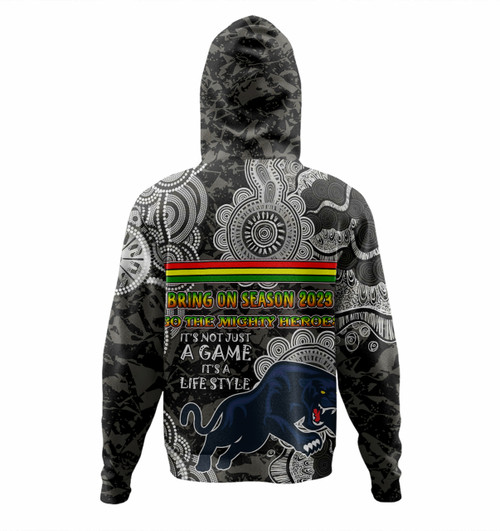 Penrith Panthers Custom Hoodie - Penrith Panthers For Life Hoodie Penrith Panthers Custom Hoodie - Penrith Panthers For Life Hoodie