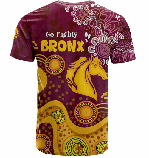Brisbane Broncos Custom T-shirt - Go Mighty Bronx T-shirt Brisbane Broncos Custom T-shirt - Go Mighty Bronx T-shirt
