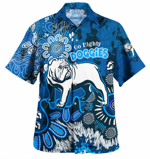 Canterbury-Bankstown Bulldogs Custom Hawaiian Shirt - Go Mighty Doggies Shirt Canterbury-Bankstown Bulldogs Custom Hawaiian Shirt - Go Mighty Doggies Shirt