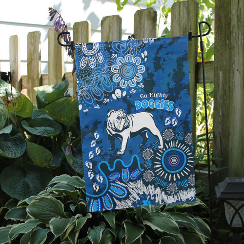 Canterbury-Bankstown Bulldogs Flag - Go Mighty Doggies Flag Canterbury-Bankstown Bulldogs Flag - Go Mighty Doggies Flag