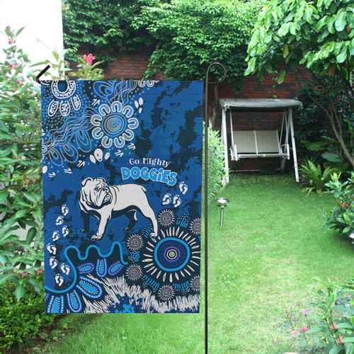Canterbury-Bankstown Bulldogs Flag - Go Mighty Doggies Flag Canterbury-Bankstown Bulldogs Flag - Go Mighty Doggies Flag