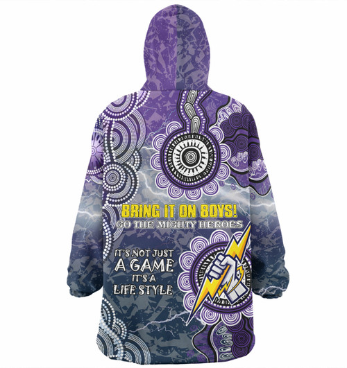 Melbourne Storm Custom Snug Hoodie - Up The Mighty