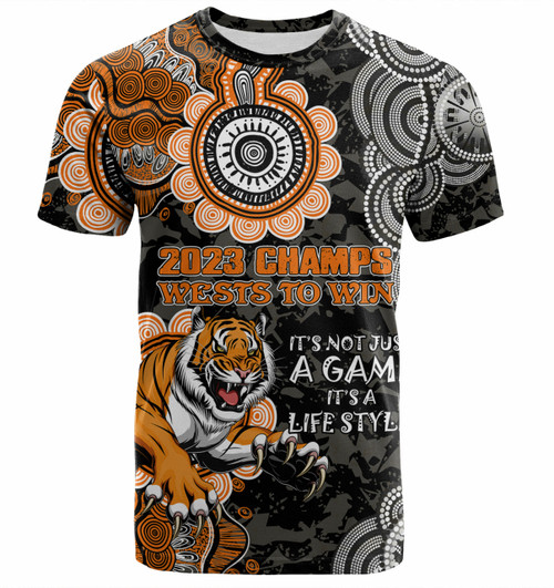 Australia Tigers Custom T-shirt - Show Your Stripes T-shirt