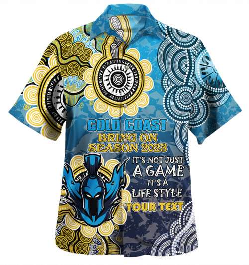 Gold Coast Titans Custom Hawaiian Shirt - Bring On Season 2023 Shirt Gold Coast Titans Custom Hawaiian Shirt - Bring On Season 2023 Shirt