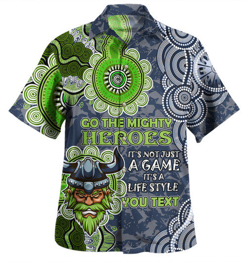 Canberra Raiders Custom Hawaiian Shirt - 2023 Champs Shirt