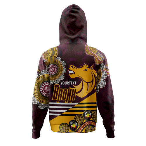 Brisbane Broncos Custom Hoodie - Go! Let's go! Up The Mighty Bronx Home Jersey Hoodie Brisbane Broncos Custom Hoodie - Go! Let's go! Up The Mighty Bronx Home Jersey Hoodie