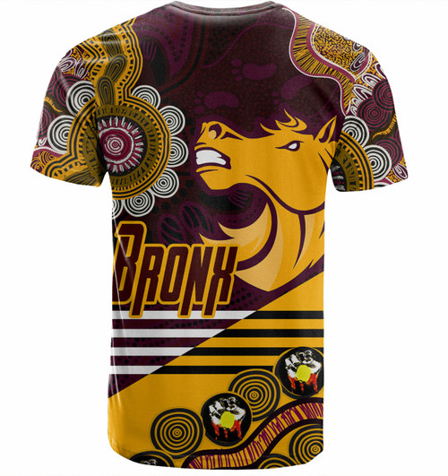 Brisbane Broncos Custom T-shirt - Go! Let's go! Up The Mighty Bronx Home Jersey T-shirt Brisbane Broncos Custom T-shirt - Go! Let's go! Up The Mighty Bronx Home Jersey T-shirt