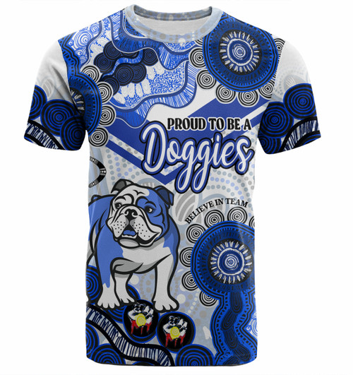 Canterbury-Bankstown Bulldogs Custom T-Shirt - Proud To Be A Doggies Home Jersey T-Shirt