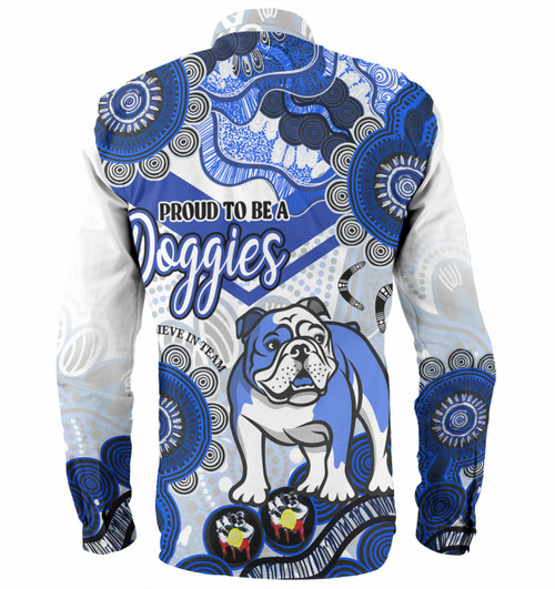 Canterbury-Bankstown Bulldogs Custom Long Sleeve Shirt - Proud To Be A Doggies Home Jersey Shirt Canterbury-Bankstown Bulldogs Custom Long Sleeve Shirt - Proud To Be A Doggies Home Jersey Shirt