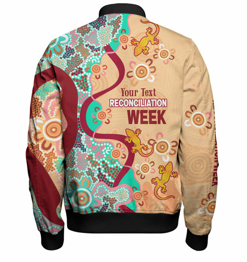 Australia  National Reconciliation Week Custom Bomber Jacket - Be A Voice For Generations Bomber Jacket Australia  National Reconciliation Week Custom Bomber Jacket - Be A Voice For Generations Bomber Jacket