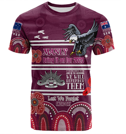 Manly Warringah Sea Eagles Anzac Custom T-shirt - Manly Bring it on 2023 T-shirt Manly Warringah Sea Eagles Anzac Custom T-shirt - Manly Bring it on 2023 T-shirt