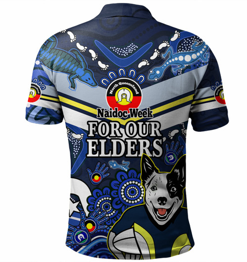 North Queensland Cowboys Naidoc Custom Polo Shirt - For Our Elders Home Jersey Polo Shirt North Queensland Cowboys Naidoc Custom Polo Shirt - For Our Elders Home Jersey Polo Shirt