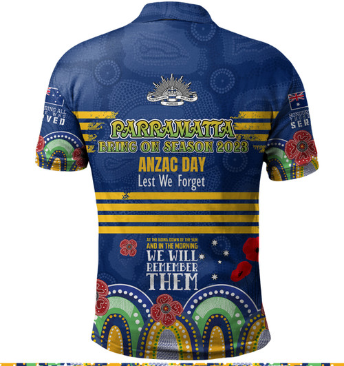 Parramatta Eels Anzac Custom Polo Shirt - Parramatta Eels Bring on 2023 Polo Shirt Parramatta Eels Anzac Custom Polo Shirt - Parramatta Eels Bring on 2023 Polo Shirt