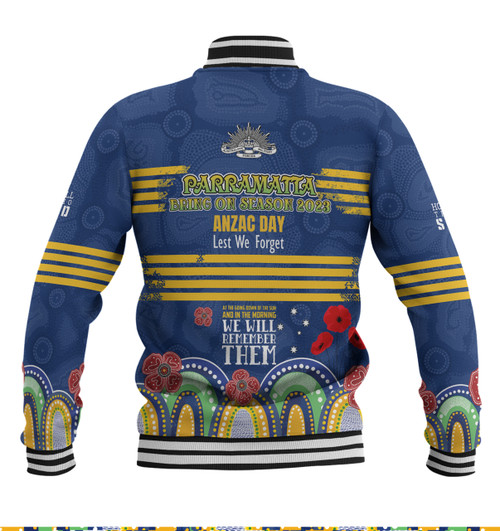 Parramatta Eels Anzac Custom Baseball Jacket - Parramatta Eels Bring on 2023 Jacket Parramatta Eels Anzac Custom Baseball Jacket - Parramatta Eels Bring on 2023 Jacket