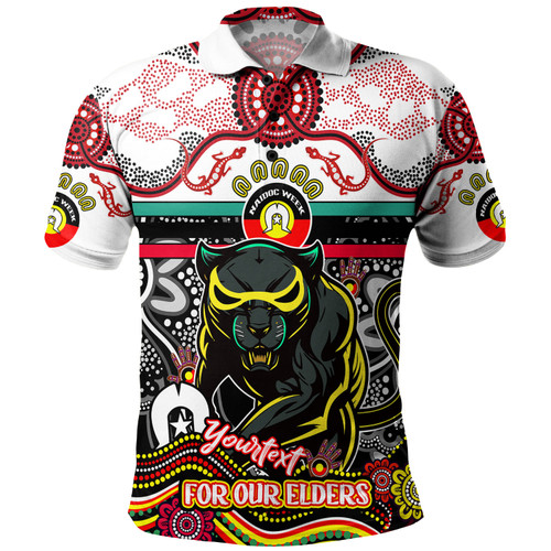 Penrith Panthers Naidoc Week Custom Polo Shirt - For Our Elders Home Jersey Polo Shirt Penrith Panthers Naidoc Week Custom Polo Shirt - For Our Elders Home Jersey Polo Shirt