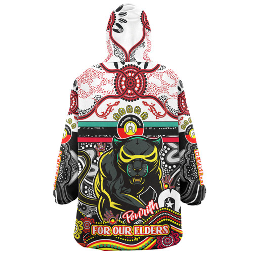 Penrith Panthers Naidoc Week Custom Snug Hoodie - For Our Elders Home Jersey