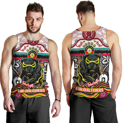 Penrith Panthers Naidoc Week Custom Men Tank Top - For Our Elders Home Jersey Tank Top Penrith Panthers Naidoc Week Custom Men Tank Top - For Our Elders Home Jersey Tank Top