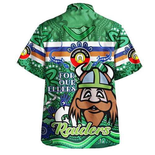 Canberra Raiders Naidoc Week Custom Hawaiian Shirt - For Our Elders Home Jersey Shirt Canberra Raiders Naidoc Week Custom Hawaiian Shirt - For Our Elders Home Jersey Shirt