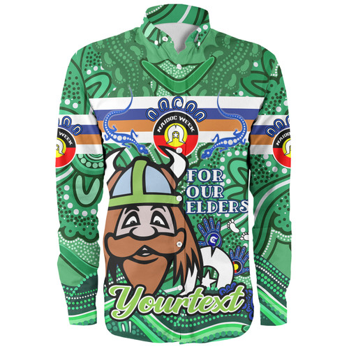 Canberra Raiders Naidoc Week Custom Long Sleeve Shirt - For Our Elders Home Jersey Shirt Canberra Raiders Naidoc Week Custom Long Sleeve Shirt - For Our Elders Home Jersey Shirt