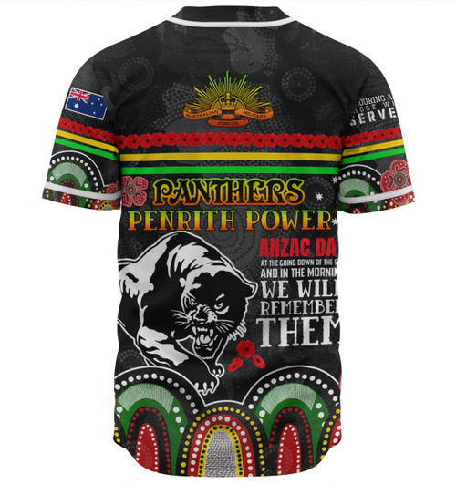 Penrith Panthers Anzac Custom Baseball Shirt - Penrith Panthers Power Shirt Penrith Panthers Anzac Custom Baseball Shirt - Penrith Panthers Power Shirt