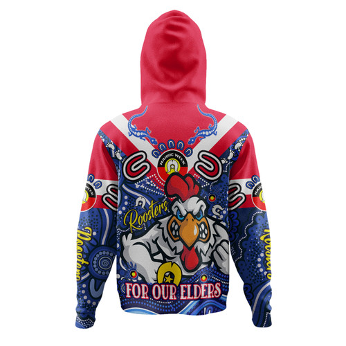 Sydney Roosters Naidoc Week Custom Hoodie - For Our Elders Home Jersey Hoodie Sydney Roosters Naidoc Week Custom Hoodie - For Our Elders Home Jersey Hoodie