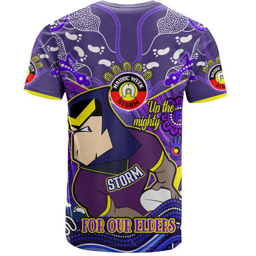 Melbourne Storm Naidoc Week Custom T-shirt - For Our Elders Home Jersey T-shirt Melbourne Storm Naidoc Week Custom T-shirt - For Our Elders Home Jersey T-shirt