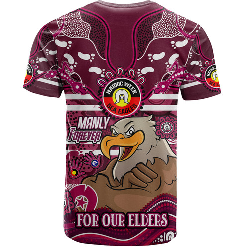Manly Warringah Sea Eagles Custom T-shirt - For Our Elders Home Jersey T-shirt Manly Warringah Sea Eagles Custom T-shirt - For Our Elders Home Jersey T-shirt