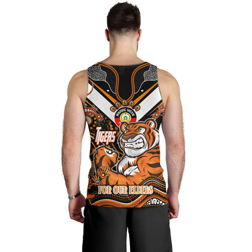 Wests Tigers Naidoc Week Custom Men Tank Top - For Our Elders Home Jersey Tank Top Wests Tigers Naidoc Week Custom Men Tank Top - For Our Elders Home Jersey Tank Top