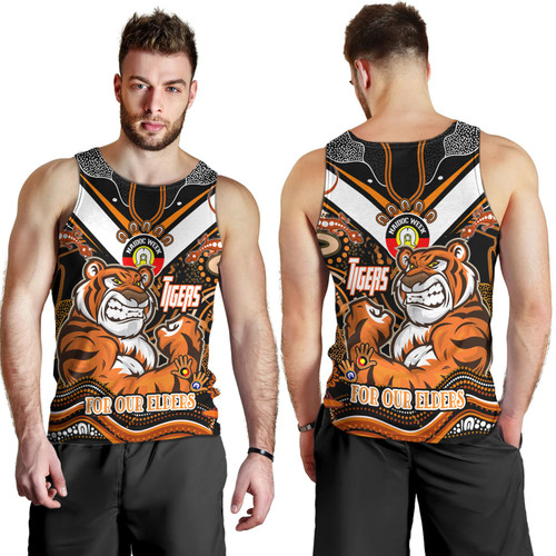 Wests Tigers Naidoc Week Custom Men Tank Top - For Our Elders Home Jersey Tank Top Wests Tigers Naidoc Week Custom Men Tank Top - For Our Elders Home Jersey Tank Top