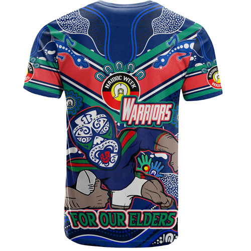 New Zealand WarriorsNaidoc Week Custom T-shirt - For Our Elders Home Jersey T-shirt New Zealand WarriorsNaidoc Week Custom T-shirt - For Our Elders Home Jersey T-shirt