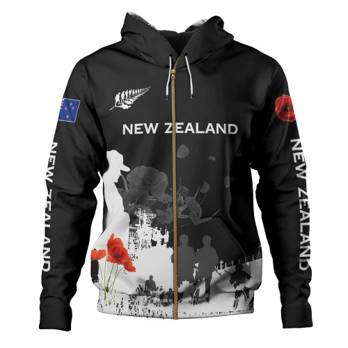 New Zealand Anzac Day Hoodie - Keeping The Spirit Alive New Zealand Anzac Day Hoodie - Keeping The Spirit Alive