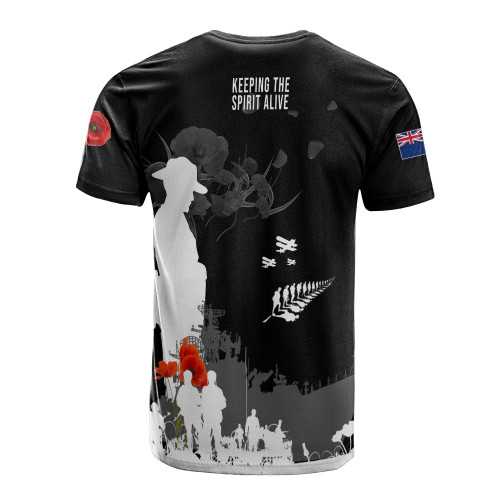 New Zealand Anzac Day T-shirt - Keeping The Spirit Alive2 New Zealand Anzac Day T-shirt - Keeping The Spirit Alive2