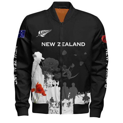 Australia Anzac Day Bomber Jacket - Keeping The Spirit Alive Bomber Jacket