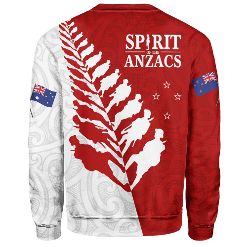 Australia New Zealand Anzac Day Custom Sweatshirt - Spirit Of The Anzacs Sweatshirt2 Australia New Zealand Anzac Day Custom Sweatshirt - Spirit Of The Anzacs Sweatshirt2
