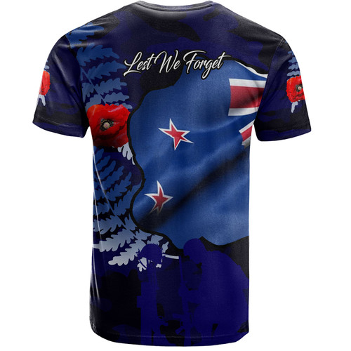 Australia Anzac Day Custom T-shirt - Lest We Forget Poppy Flag T-shirt Australia Anzac Day Custom T-shirt - Lest We Forget Poppy Flag T-shirt