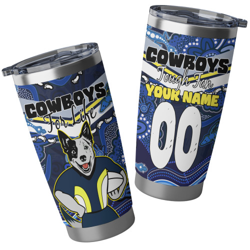 North Queensland Cowboys Custom Tumbler - North Queensland Cowboys for Life Tumbler North Queensland Cowboys Custom Tumbler - North Queensland Cowboys for Life Tumbler