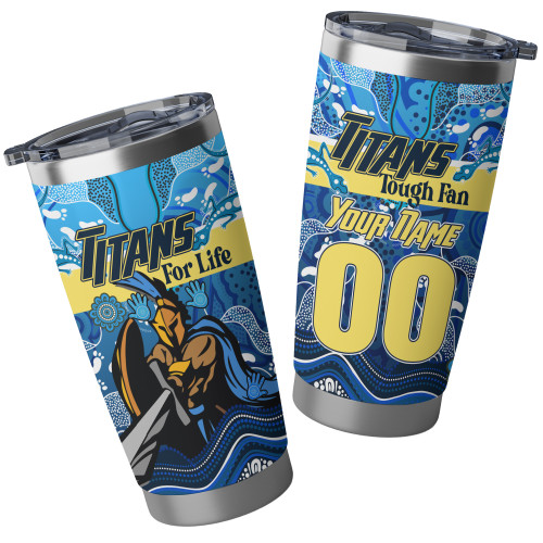 Australia Titans Custom Tumbler - Titans Tough Fan Tumbler Australia Titans Custom Tumbler - Titans Tough Fan Tumbler