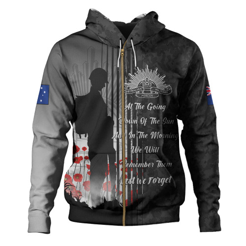 Australia Anzac Day Hoodie - Anzac Lest We Forget The Australian Army Hoodie Australia Anzac Day Hoodie - Anzac Lest We Forget The Australian Army Hoodie